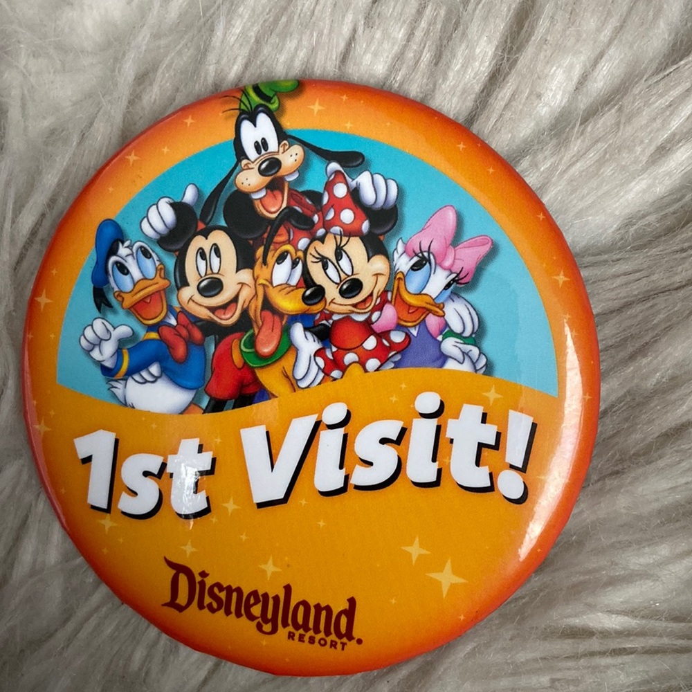 3 for $13 1st Visit Disneyland Pin Mickey Minnie Donald Daisy Goofy Pluto Disney